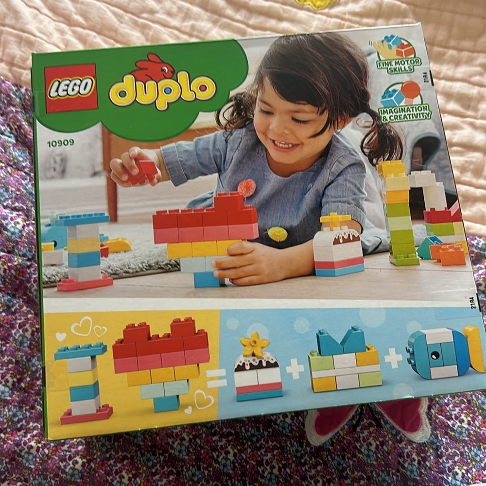 New Duplo Lego Kits Toddler Toys Family House on Wheels Heart Box Loose Bricks - Picture 5 of 9